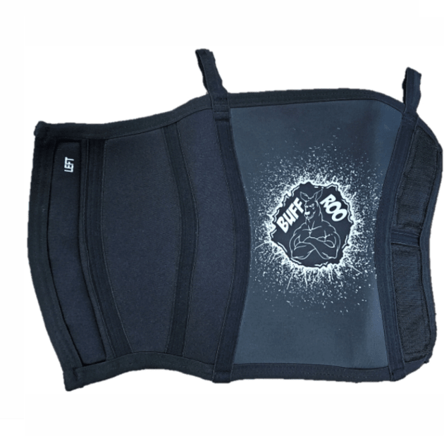 Buff Roo 7mm Velcro Knee Sleeves – Fast On/Off Gym & CrossFit Support - Buff Roo Fitness