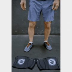 Buff Roo Velcro Knee Sleeves 7mm - Pair - Buff Roo Fitness