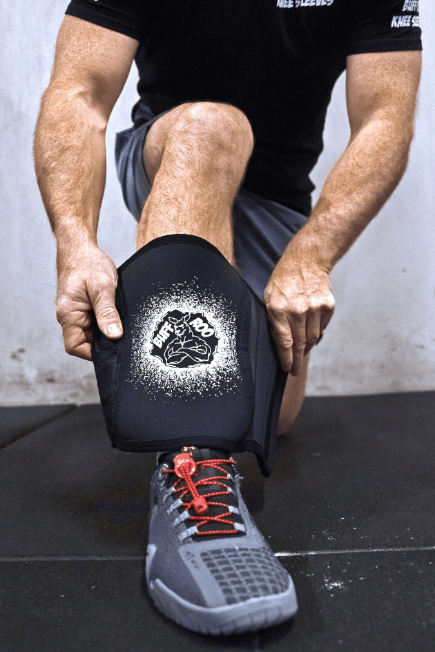 Buff Roo 7mm Velcro Knee Sleeves – Fast On/Off Gym & CrossFit Support - Buff Roo Fitness