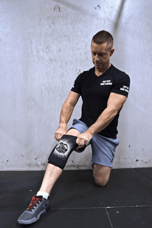 Buff Roo 7mm Velcro Knee Sleeves – Fast On/Off Gym & CrossFit Support - Buff Roo Fitness
