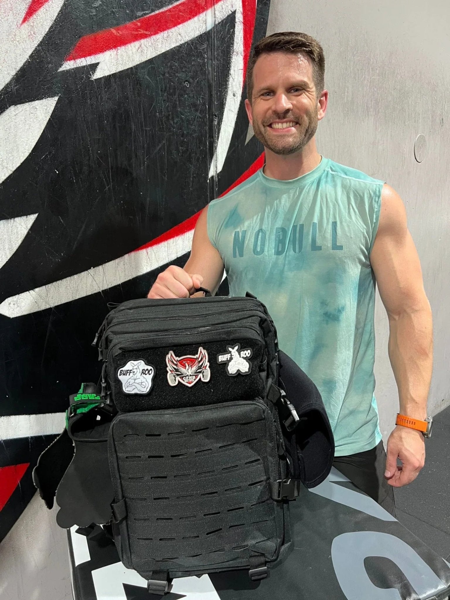 Buff Roo Max Rep 48L Gym Backpack – Heavy Duty Training & CrossFit Bag - Buff Roo Fitness