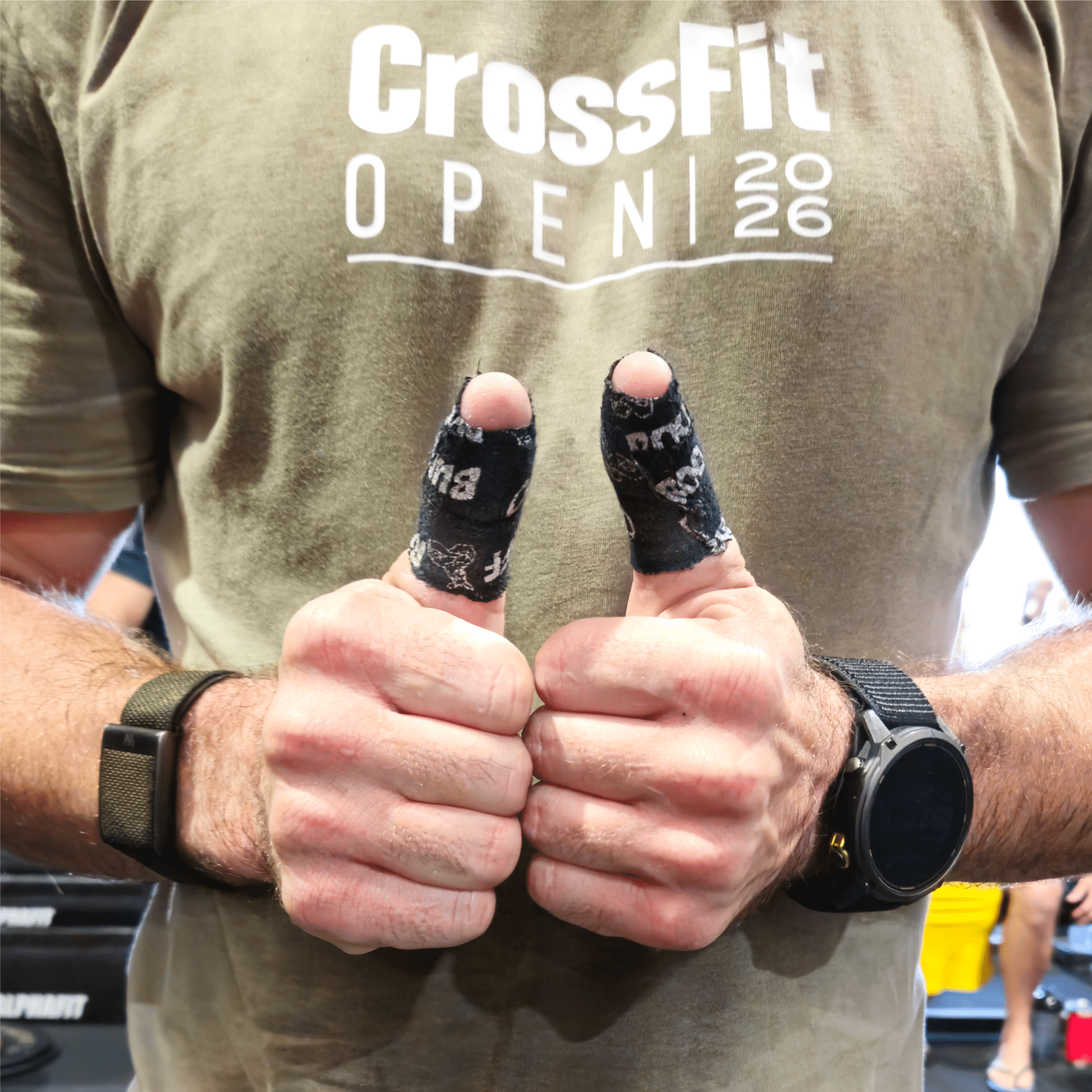 Buff Roo Thumb Tape – 7m Hook Grip Tape for Weightlifting & CrossFit - Buff Roo Fitness