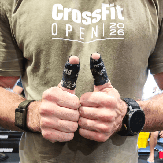 Buff Roo Thumb Tape – 7m Hook Grip Tape for Weightlifting & CrossFit - Buff Roo Fitness